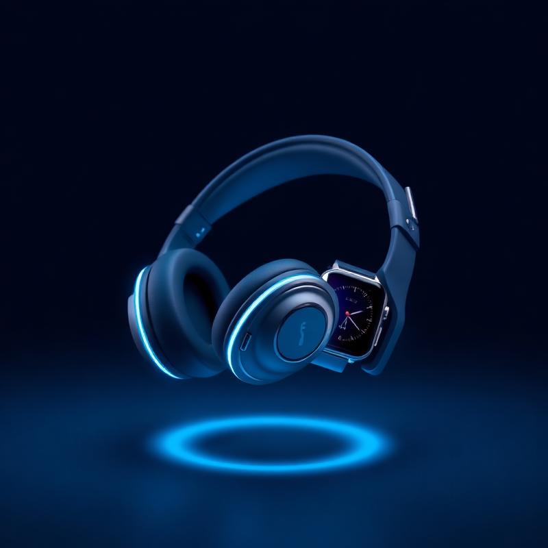 Headphones + Smartwatch